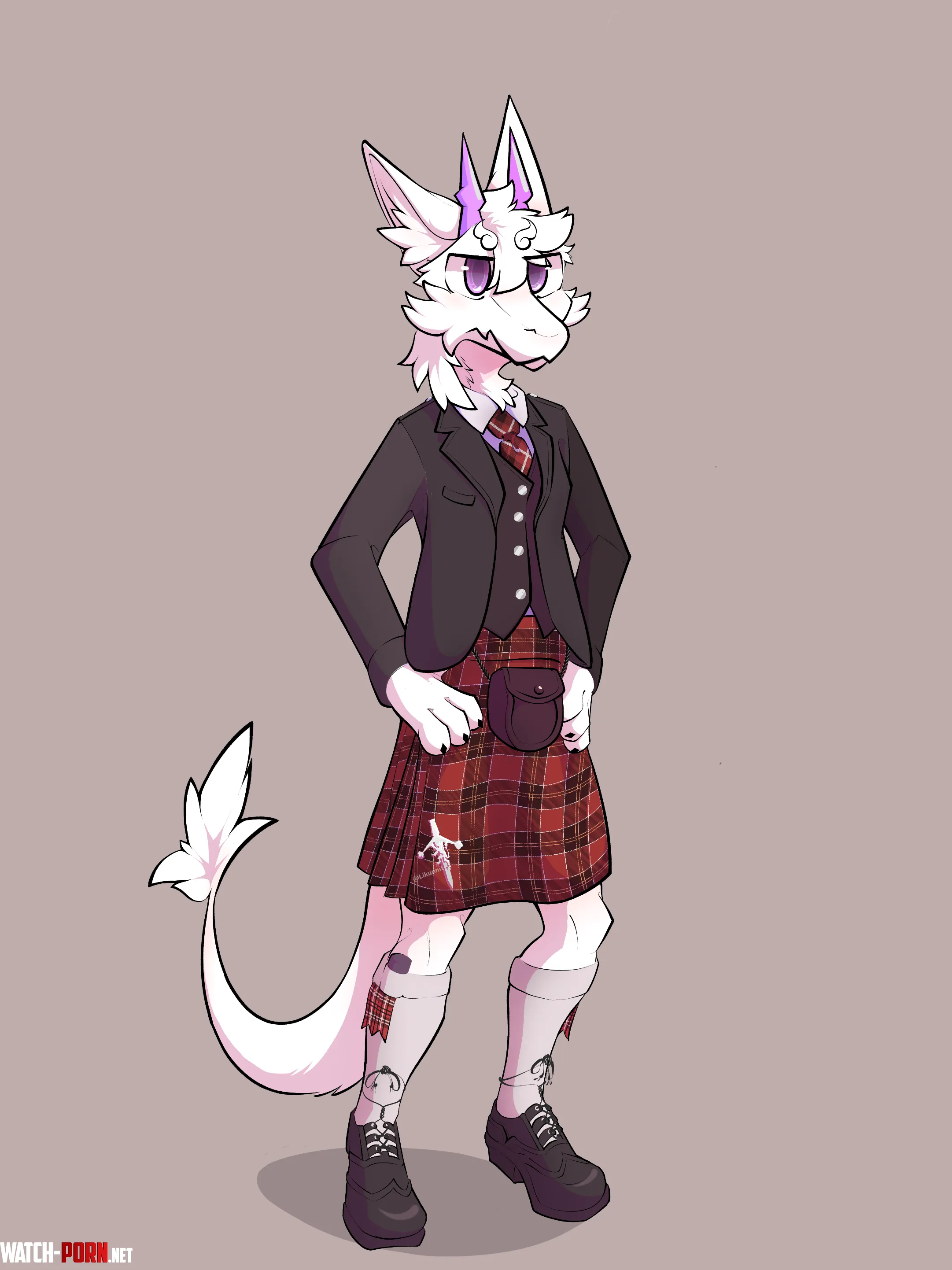 Scottish Kilt Art by me by SuperiorLikun