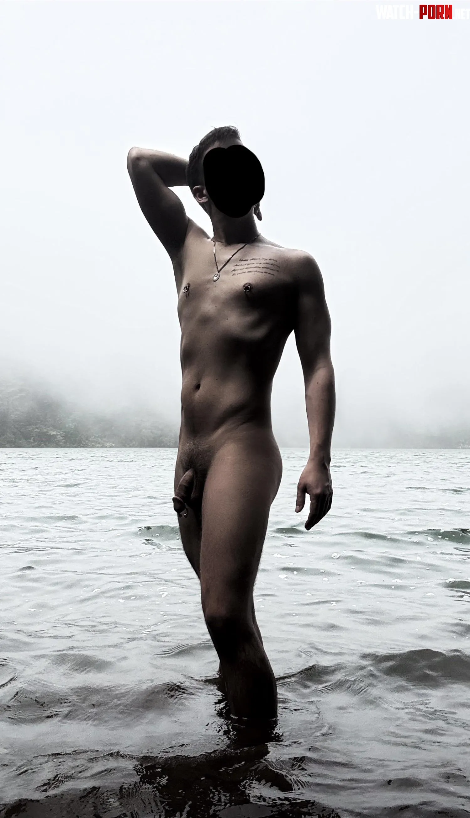 Skinny dipping in a volcano Need more tats by HautboisJaques