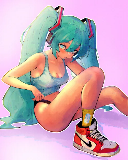 Thumbnail Exploring Hatsune Miku by LafterMastr in thighdeology Category