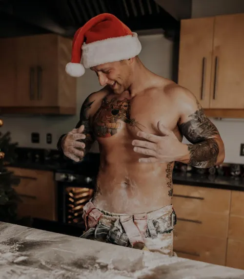 Thumbnail Christmas, Cookies, and More with EveningTonight6200 | hotguyswithtattoos