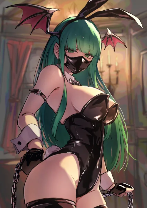 Thumbnail Thighdeology: Bunny Morrigan Dark Stalkers APCammy | Faoovo