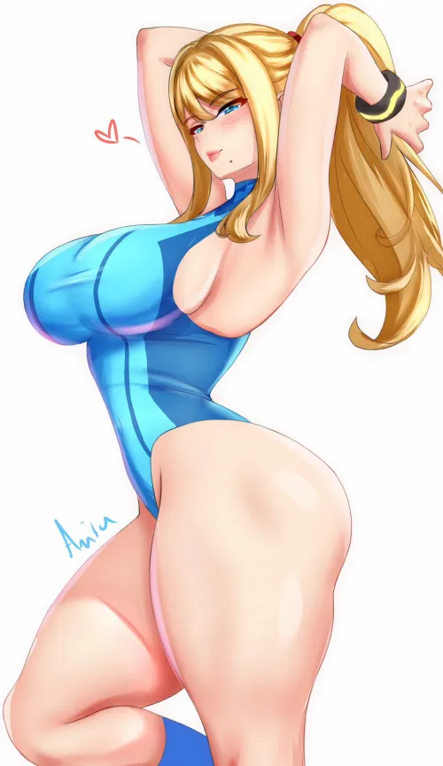 Thumbnail Thick and Alluring: Zero Suit Samus - LafterMastr