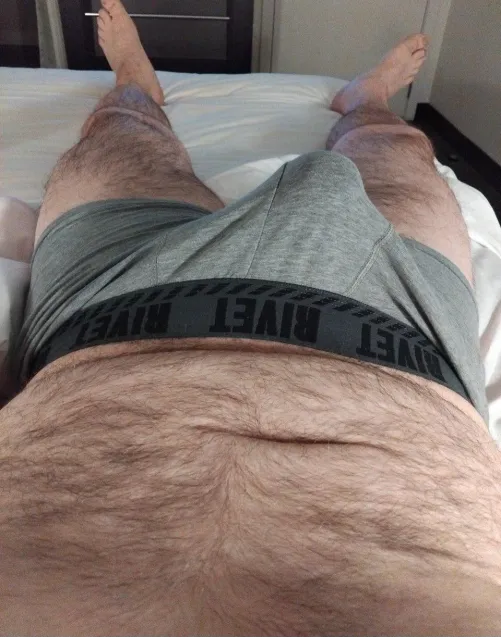 Thumbnail Straight and Grey: flimsymask, the 43-Year-Old Bulging