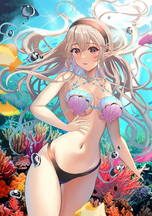 Thumbnail Summer Ecchi Escape with Corrin arerex in Fire Emblem