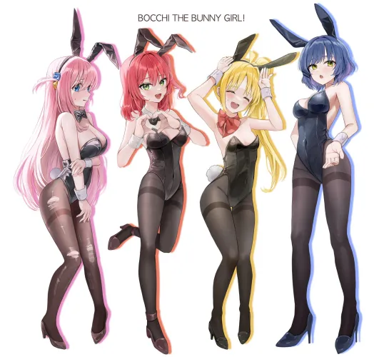 Thumbnail Bunny Girl Delight: Kessoku Band Bunny Girl Edition Bocchi The Rock by Csxc