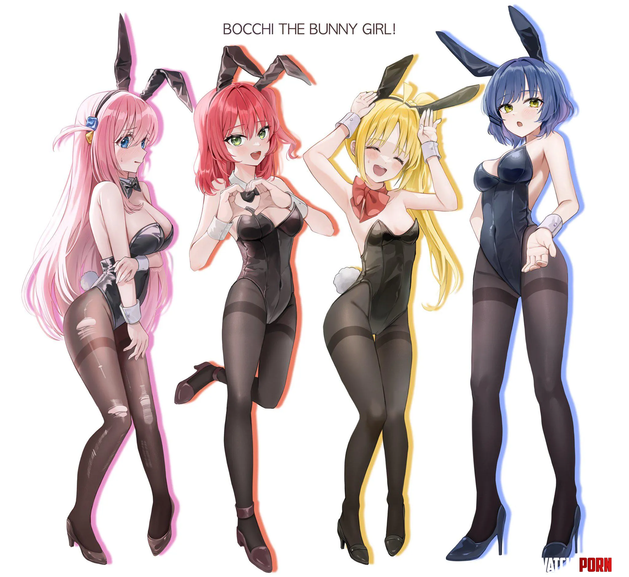 Kessoku Band Bunny Girl Edition Bocchi The Rock by Csxc