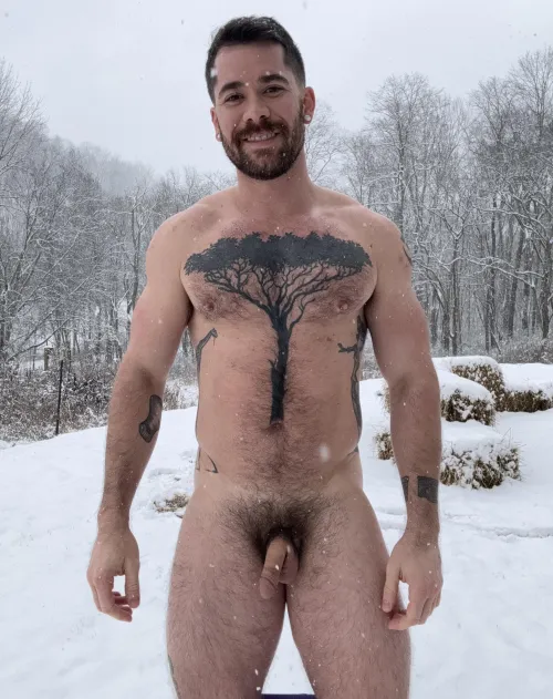 Thumbnail Join thatyogafvcker for Snowy Playtime | broslikeus