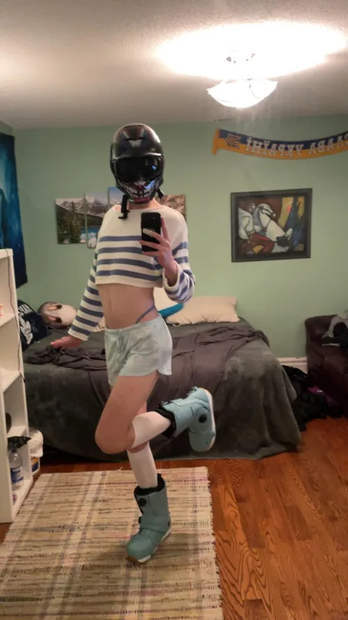 Thumbnail Blazing Trails: BlowHoe_420's Snowboard Femboys FTW