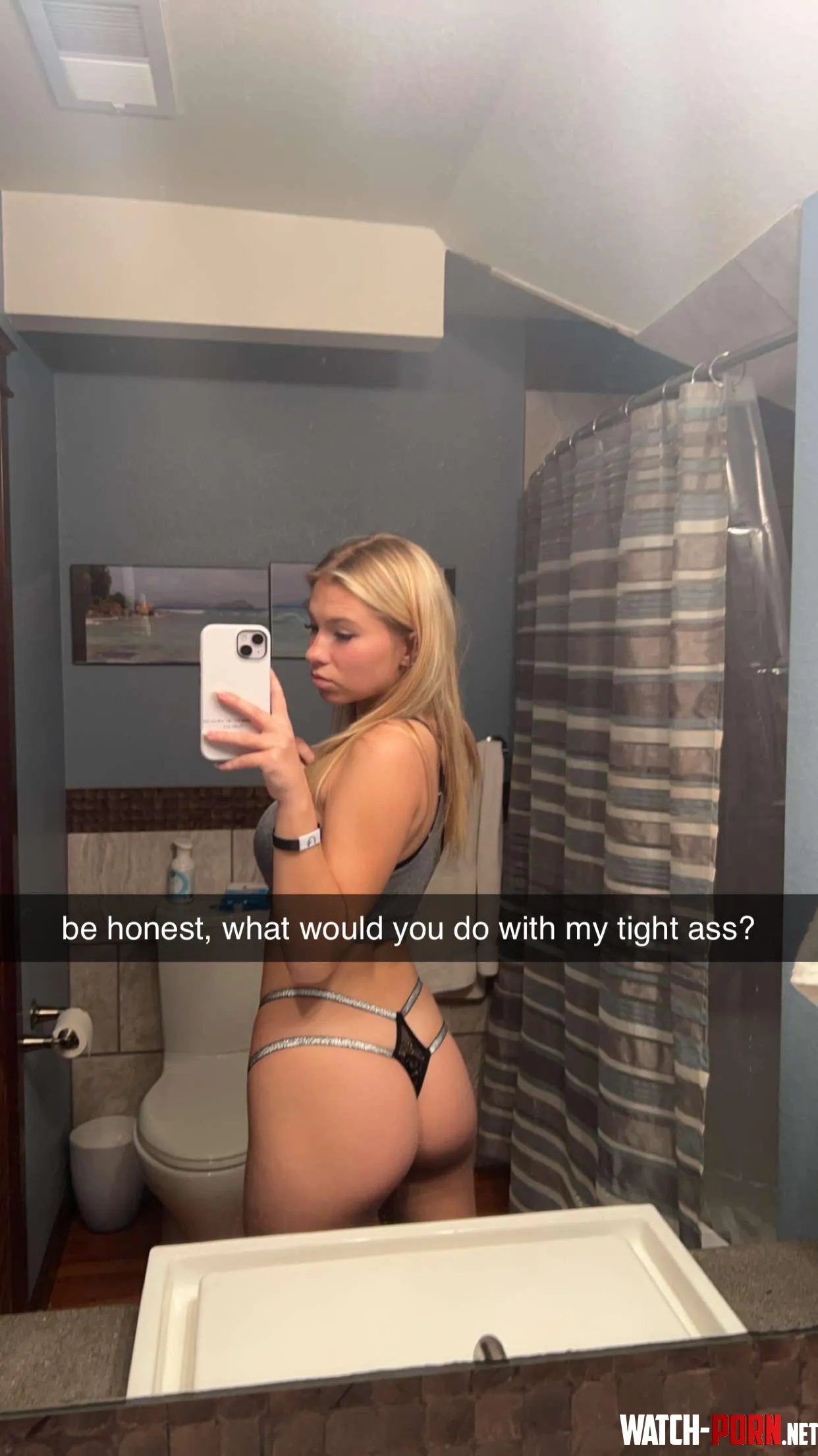 do you like my 18 year old ass or boobs more  by Sydney_Kingg