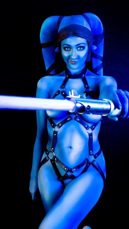 Thumbnail Submit to Star Wars Nsfw with TwiLek Slave Bodypaint by Yang_E