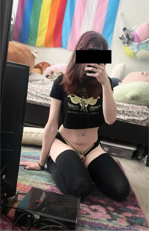 Thumbnail Tell Me I'm Cute - Boosting Confidence by Pillowo_ | SissyChastity