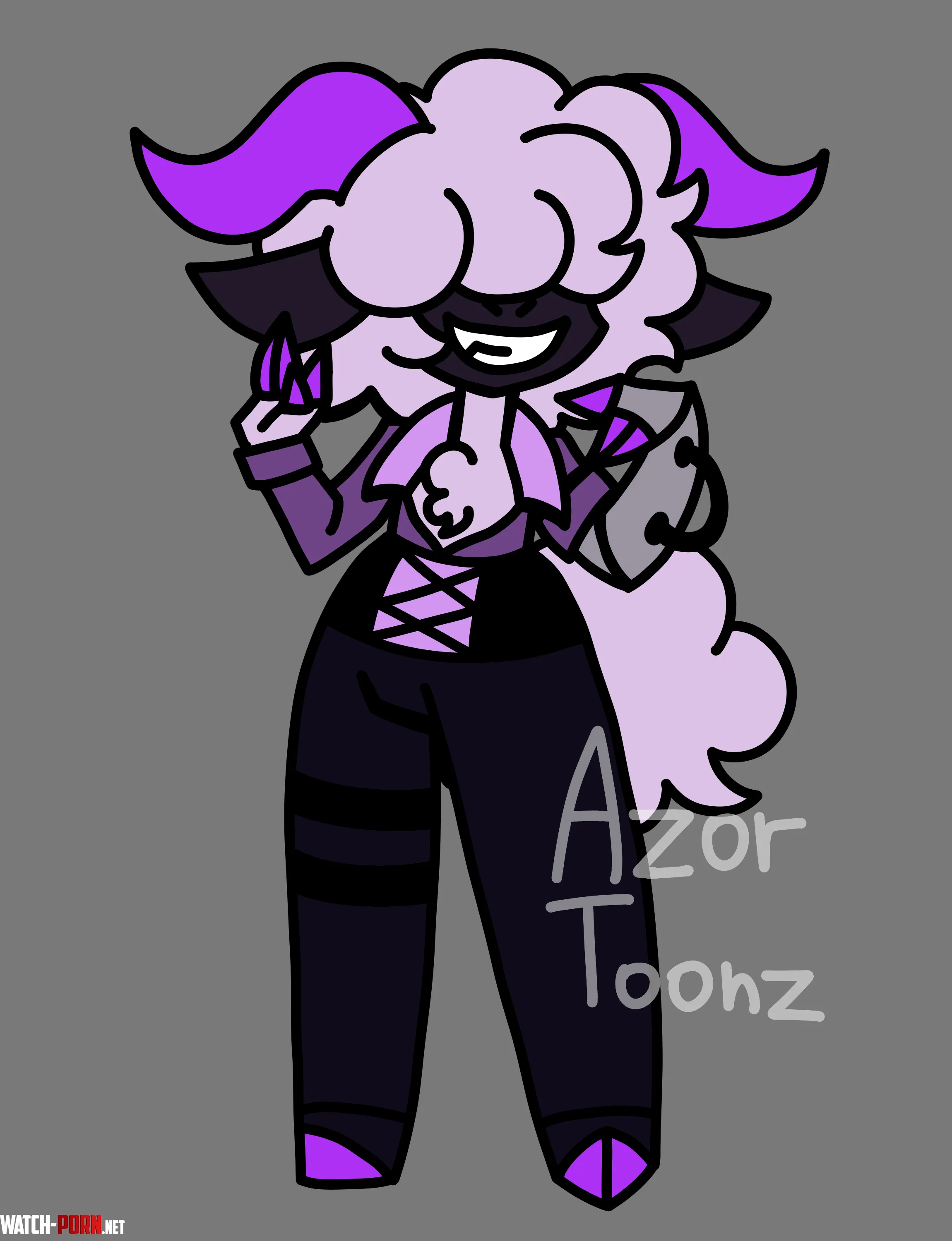 older oc redesignart by me by AzorToonz