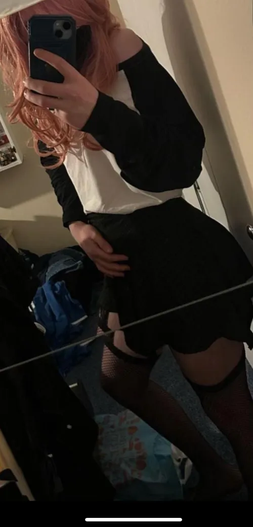 Thumbnail In Love with a New Outfit: KatieBrown47's Excitement as a femboy