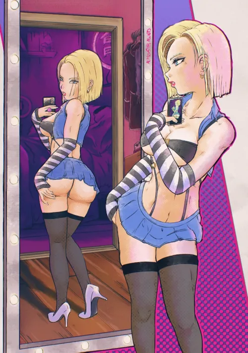 Thumbnail Almostflawed's Ecchi Android 18 Selfie Revealed