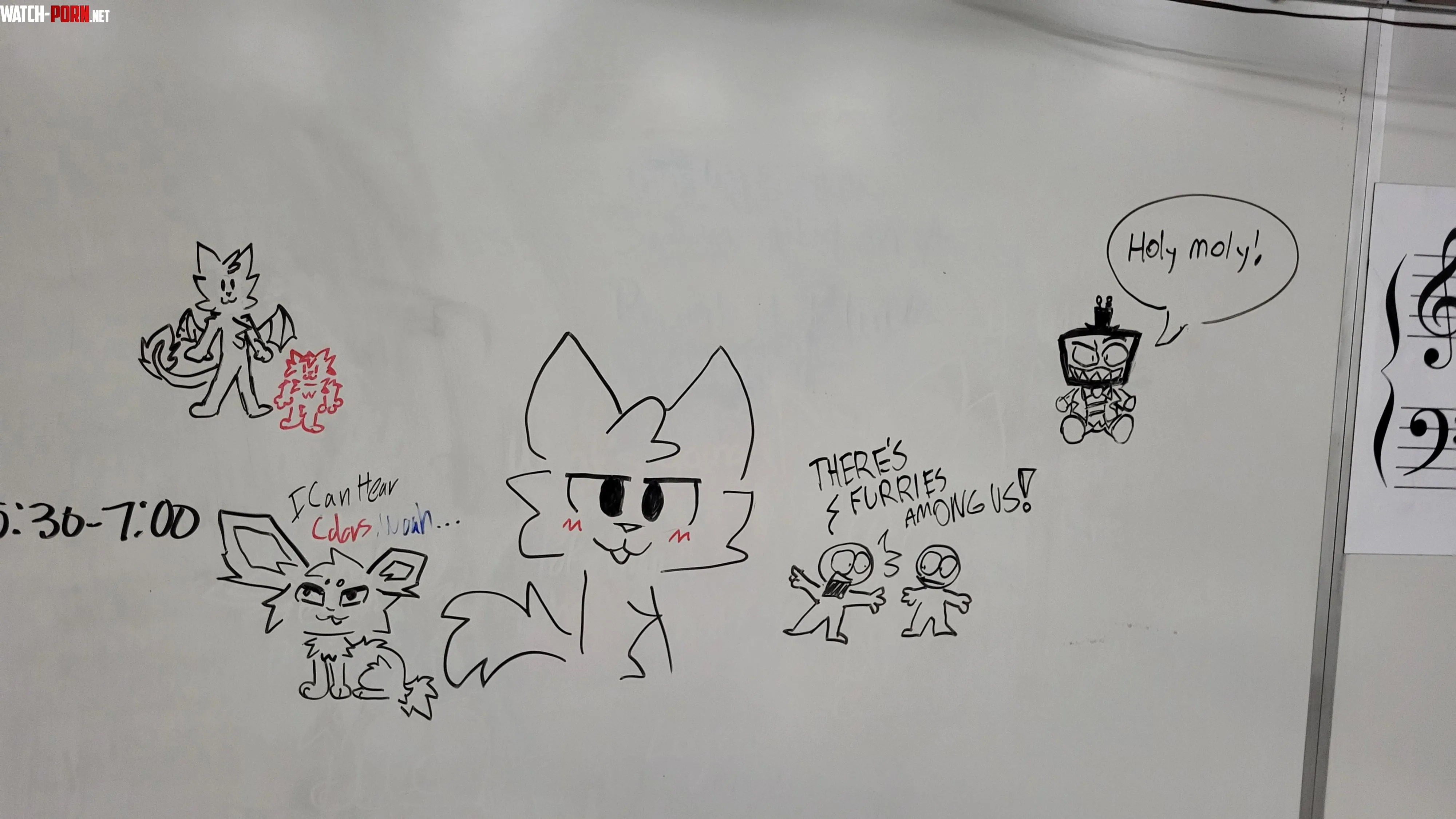 Pro tip if your friend gets bullied for drawing furries on the whiteboard draw furries WITH them to make them feel better gt3 by Fantastic_Youth_5541