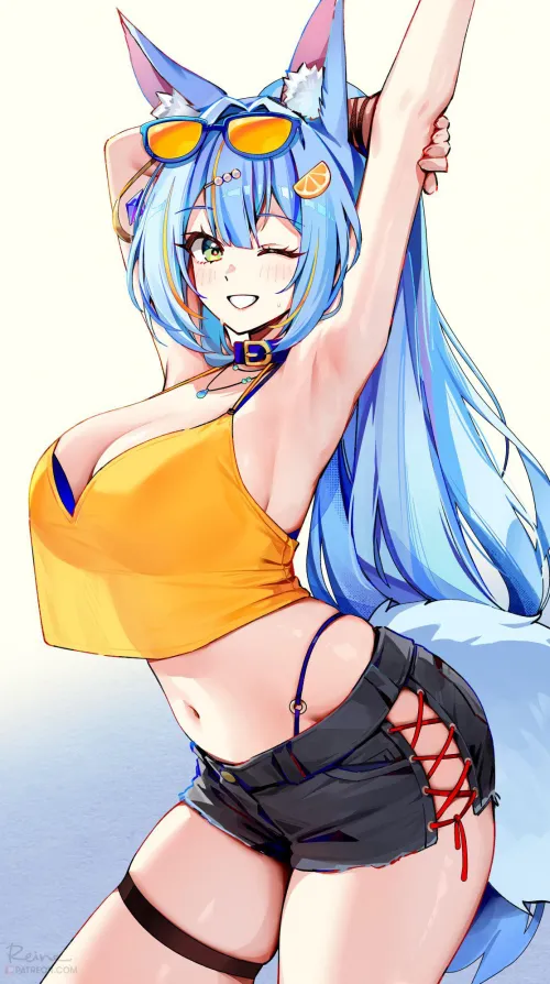 Thumbnail Discover Fox Armpit OC with Silent_Steak_9540 in the Anime Armpits Category