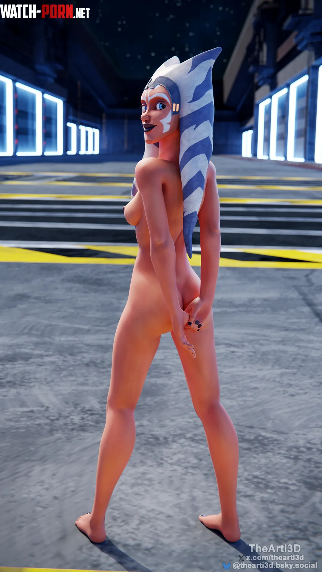 Ahsoka before the mission TheArti3D by TheArti_3D