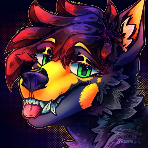 Thumbnail Commissioned Furry Art by Eerrrattt