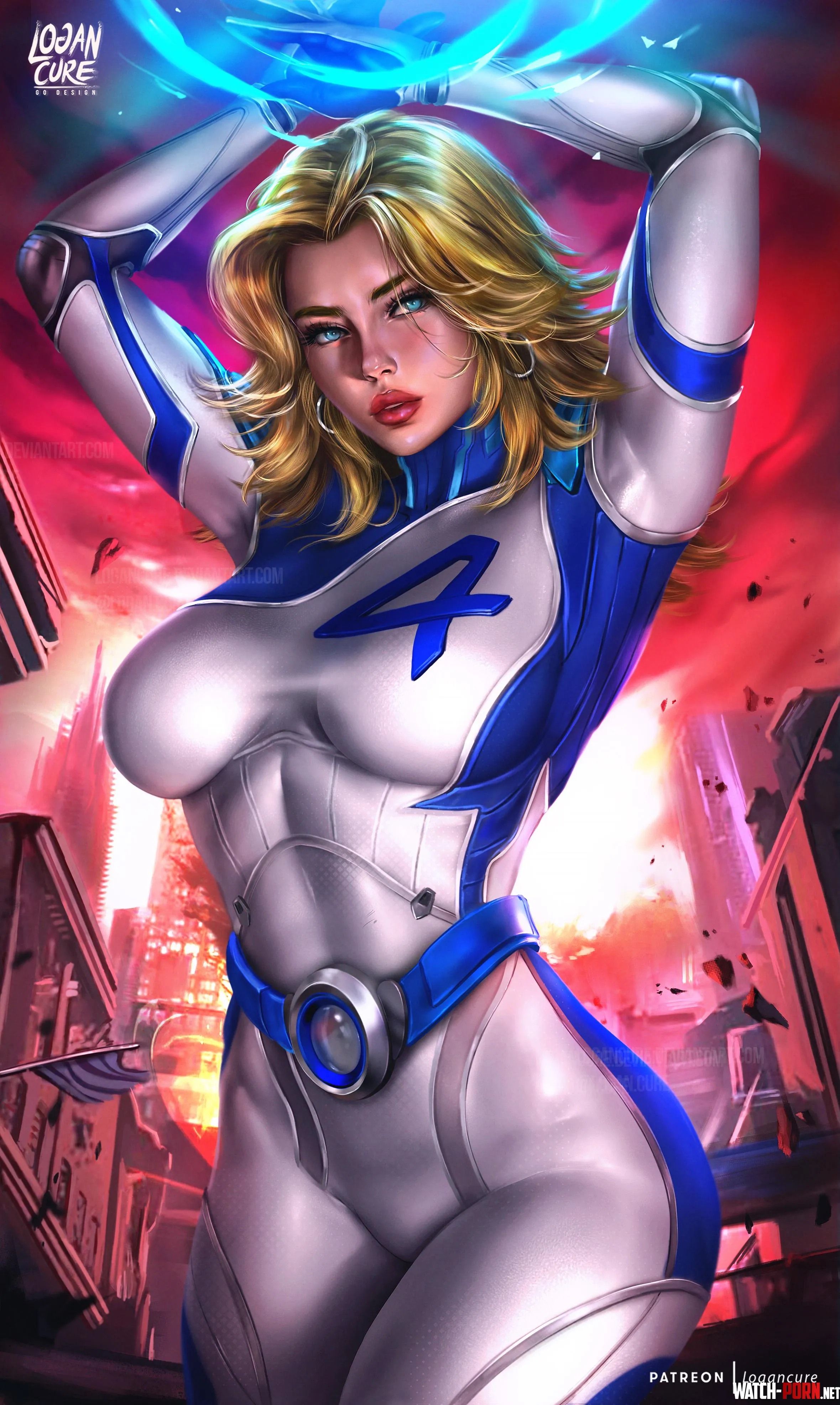 Sue Storm Logan Cure Marvel Rivals by EroMestre