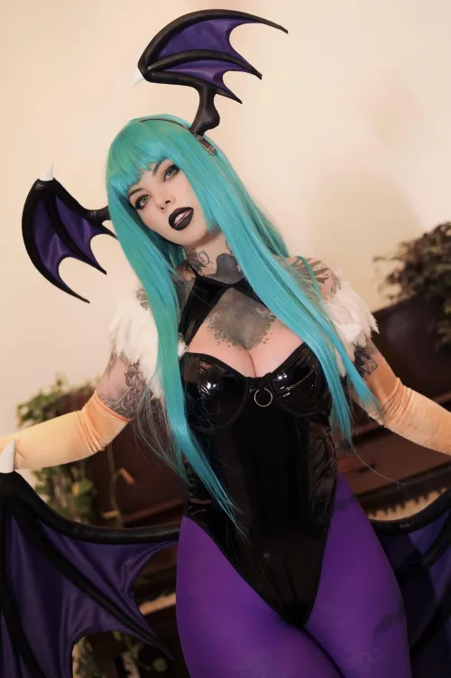 Thumbnail Morrigan's Mystique: Marjo's Stunning Cosplay | cosplaygirls