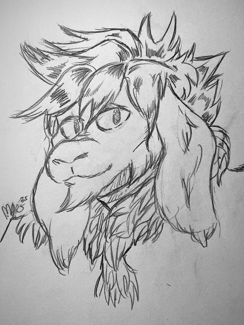 Thumbnail Sketch Headshots: Furries in Art by Longjumping_Owl_1164