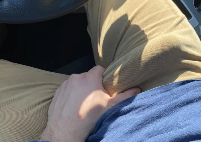 Thumbnail Bulges Galore: Exploring 27-year-old Bi's Car Break