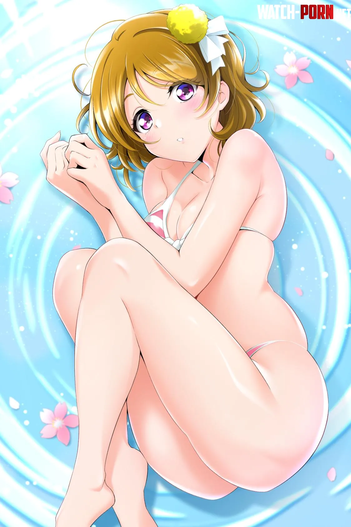 Hanayo Koizumi in the water by LafterMastr