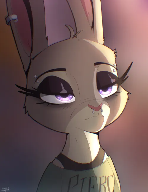 Thumbnail Emo Judy Art: A Furry Creation by shade105