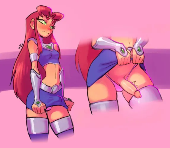 Thumbnail Assistance Requested: Starfire Seeks malcontentus Help by Da_Darius | futanari