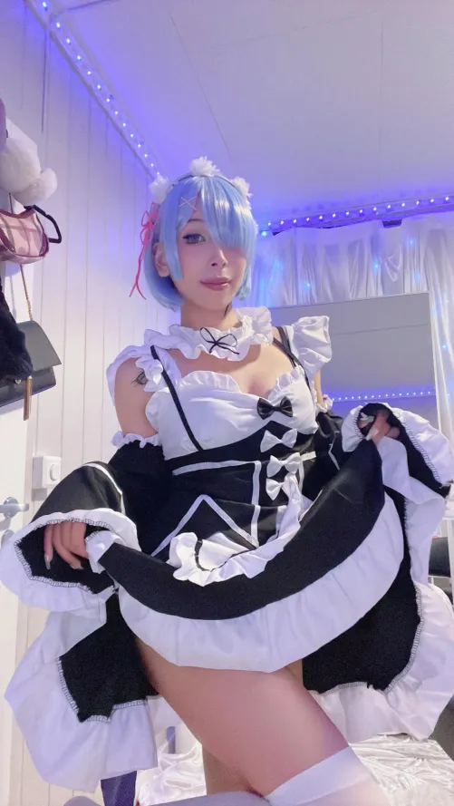 Thumbnail Heocos' Impressive Rem Cosplay for Cosplay Girls