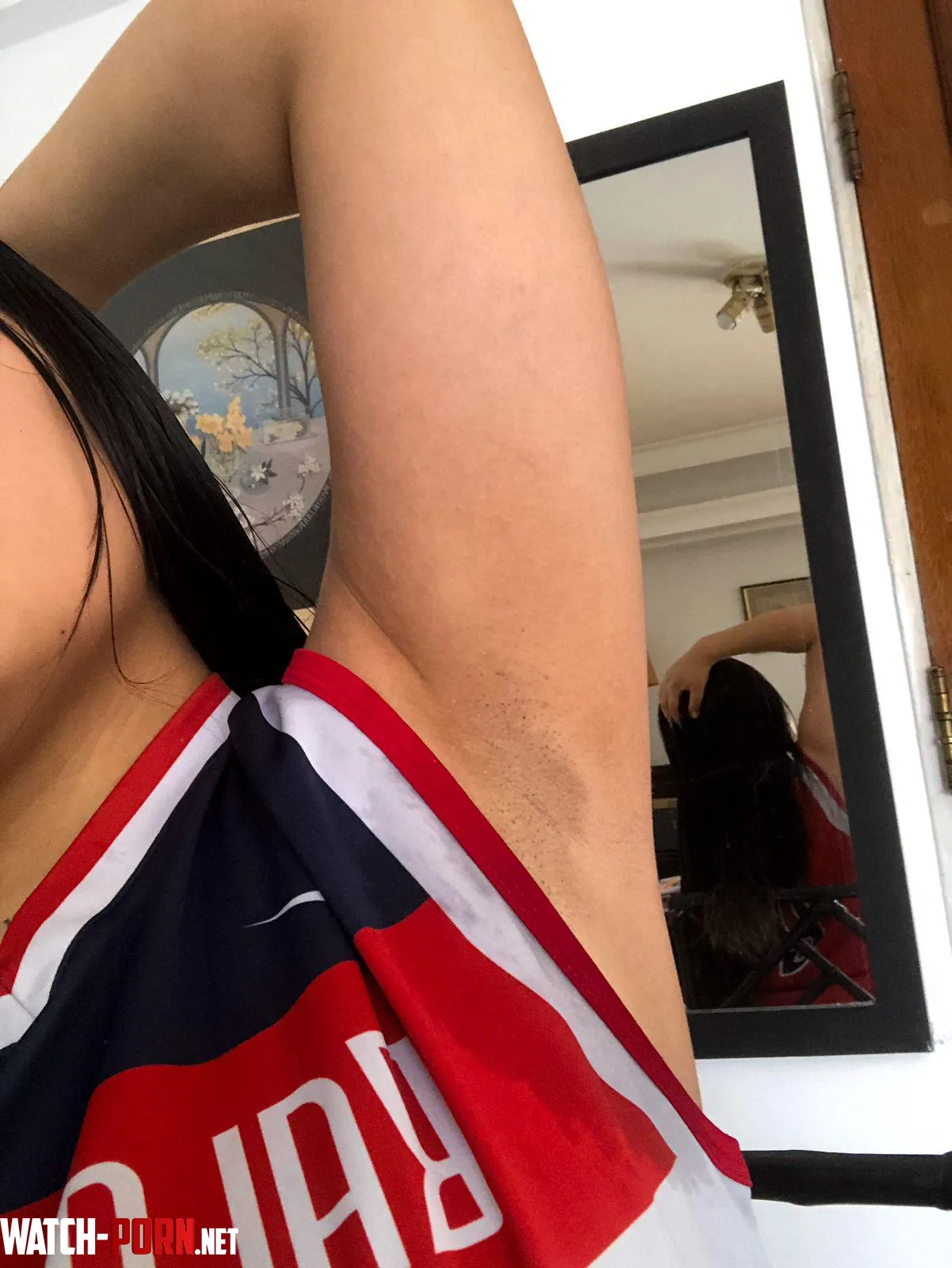 I just got back from playing basketball and I havent showered yet My armpits are really sweaty Would you clean themnnpostscript Its not just my armpits that are sweaty by Intringuing_artemisa