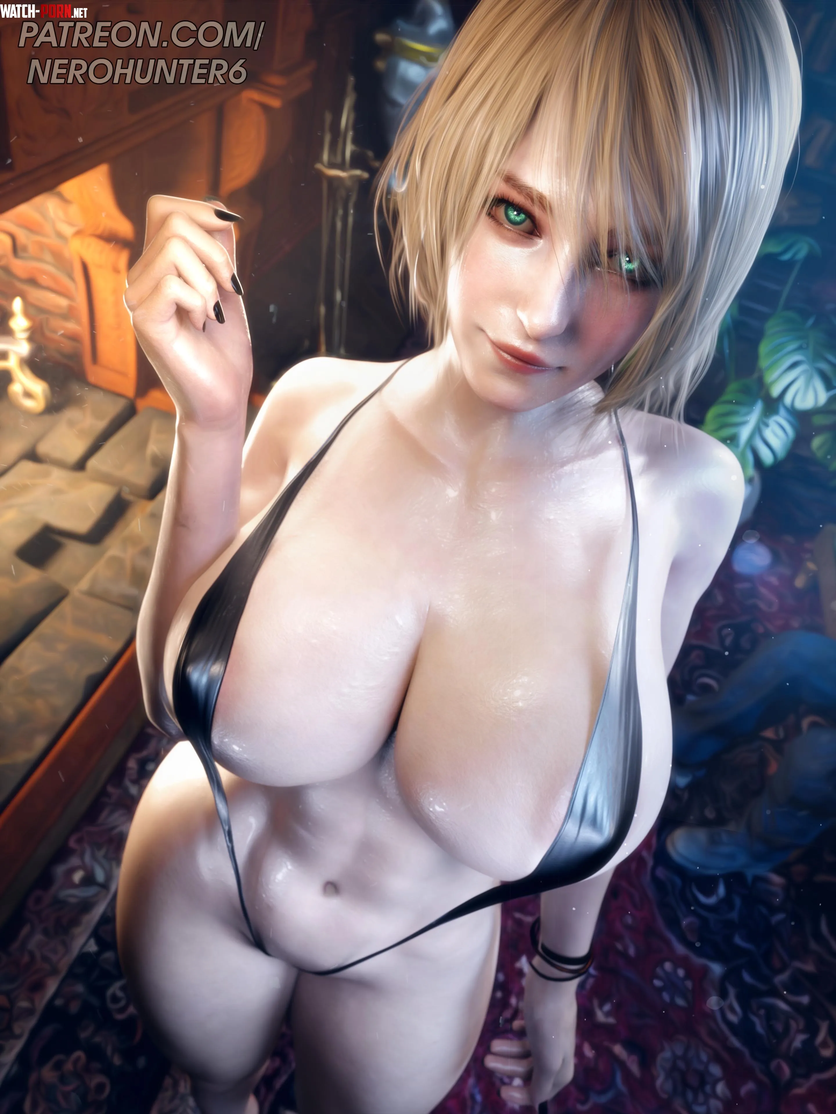 Ashley NeroHunter3D Resident Evil by Poke-Oji