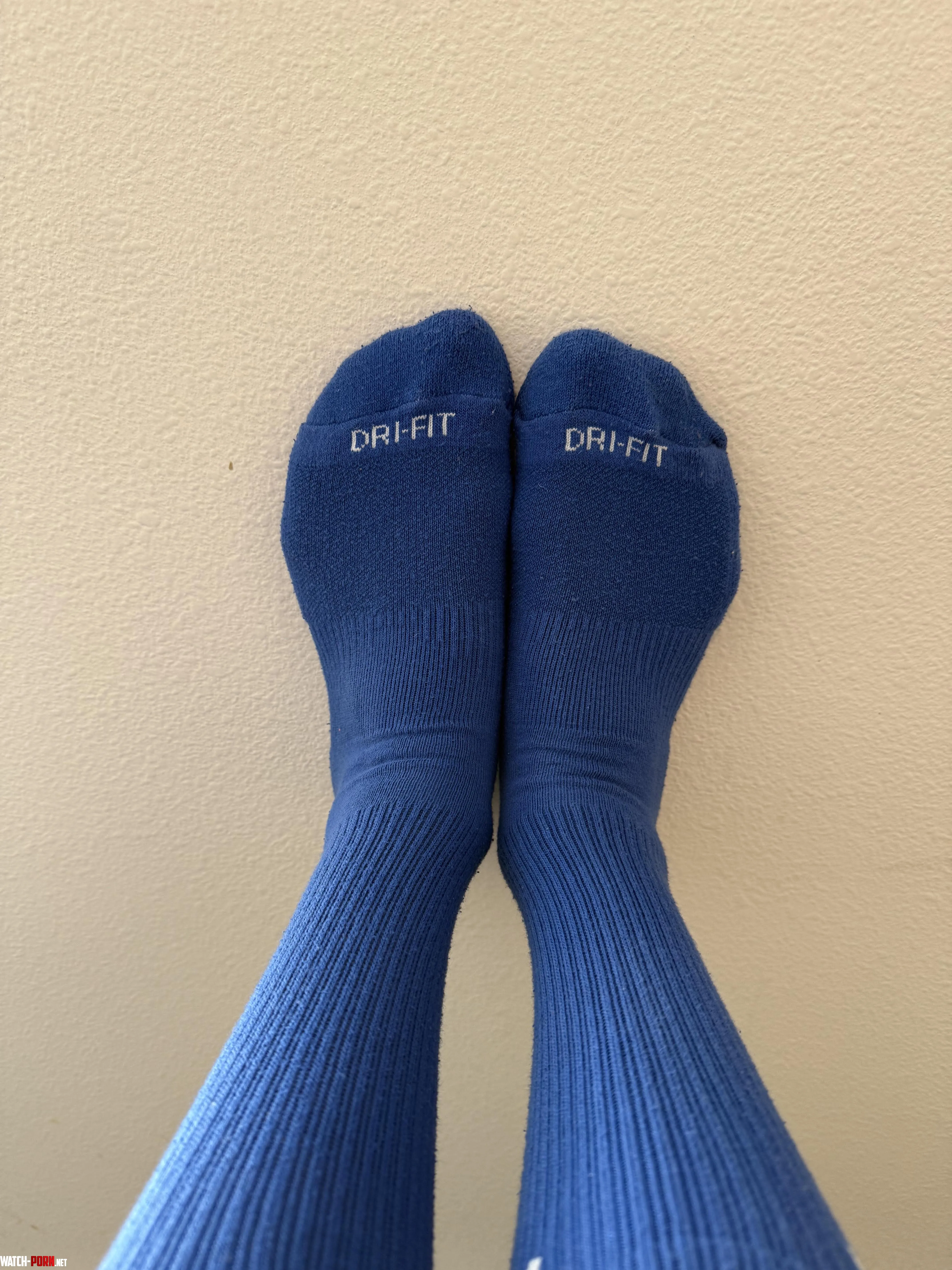 f what would you do to my long blue nike socks  by annieli27