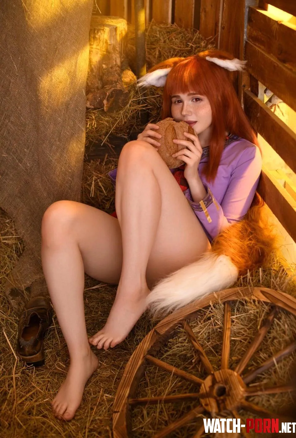 Holo from Spice and Wolf cosplay by Neyrodesu  by Neyrodesu