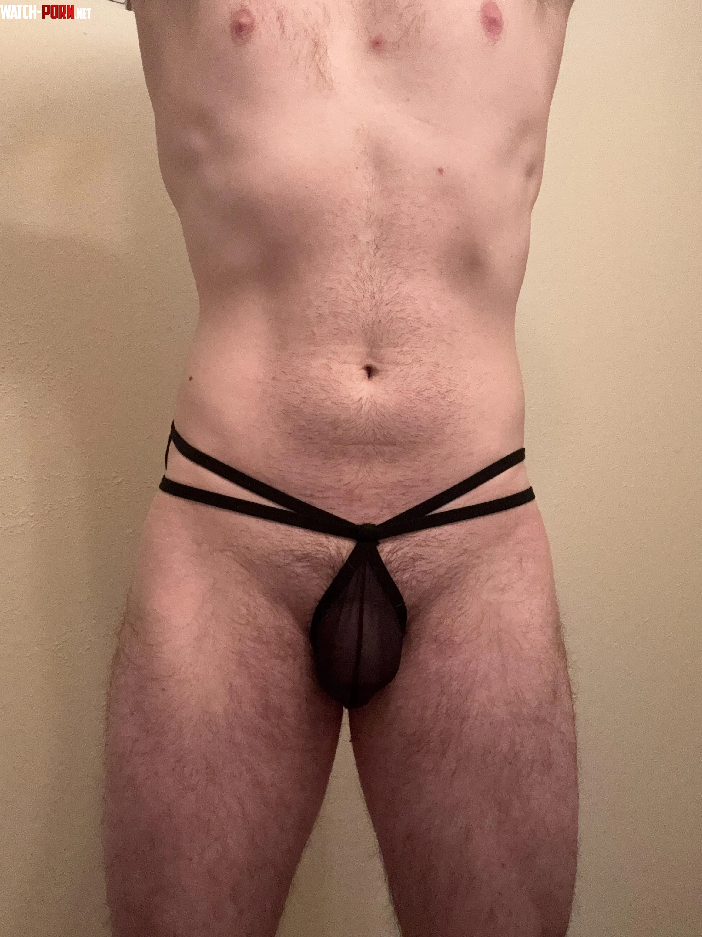 In love with this see thru thong by trysohard8989