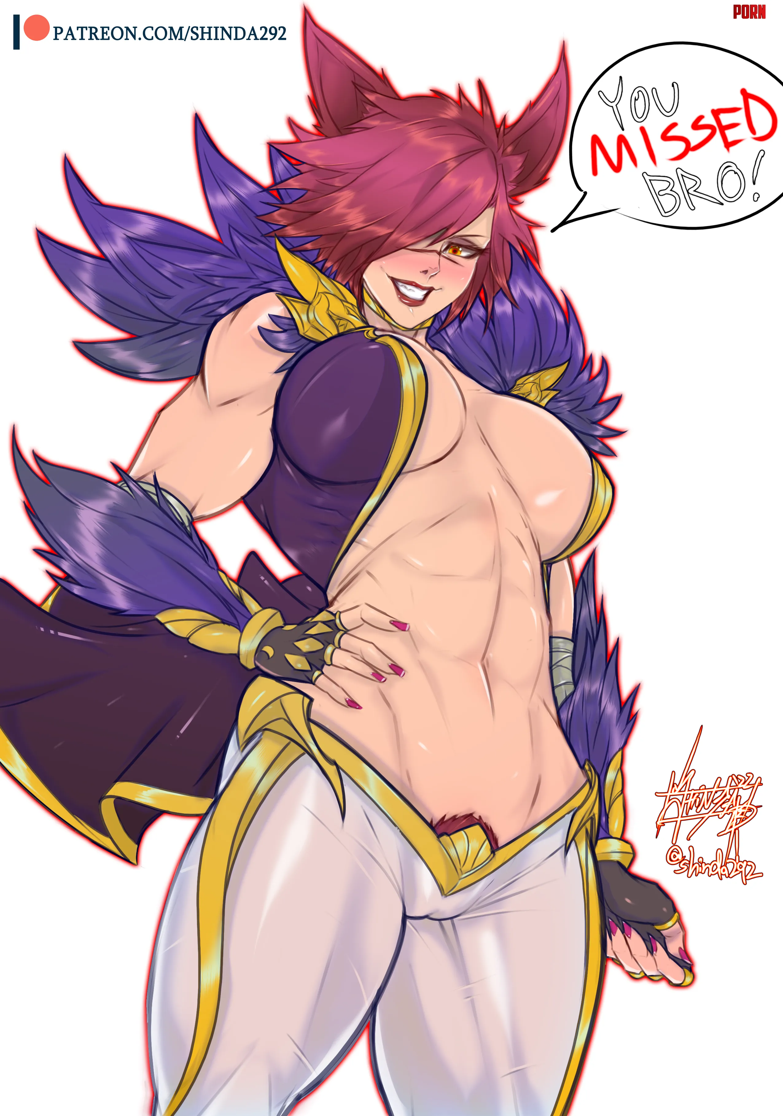 MuscleMommy FemSett Shinda292 League of Legends by Shinda292