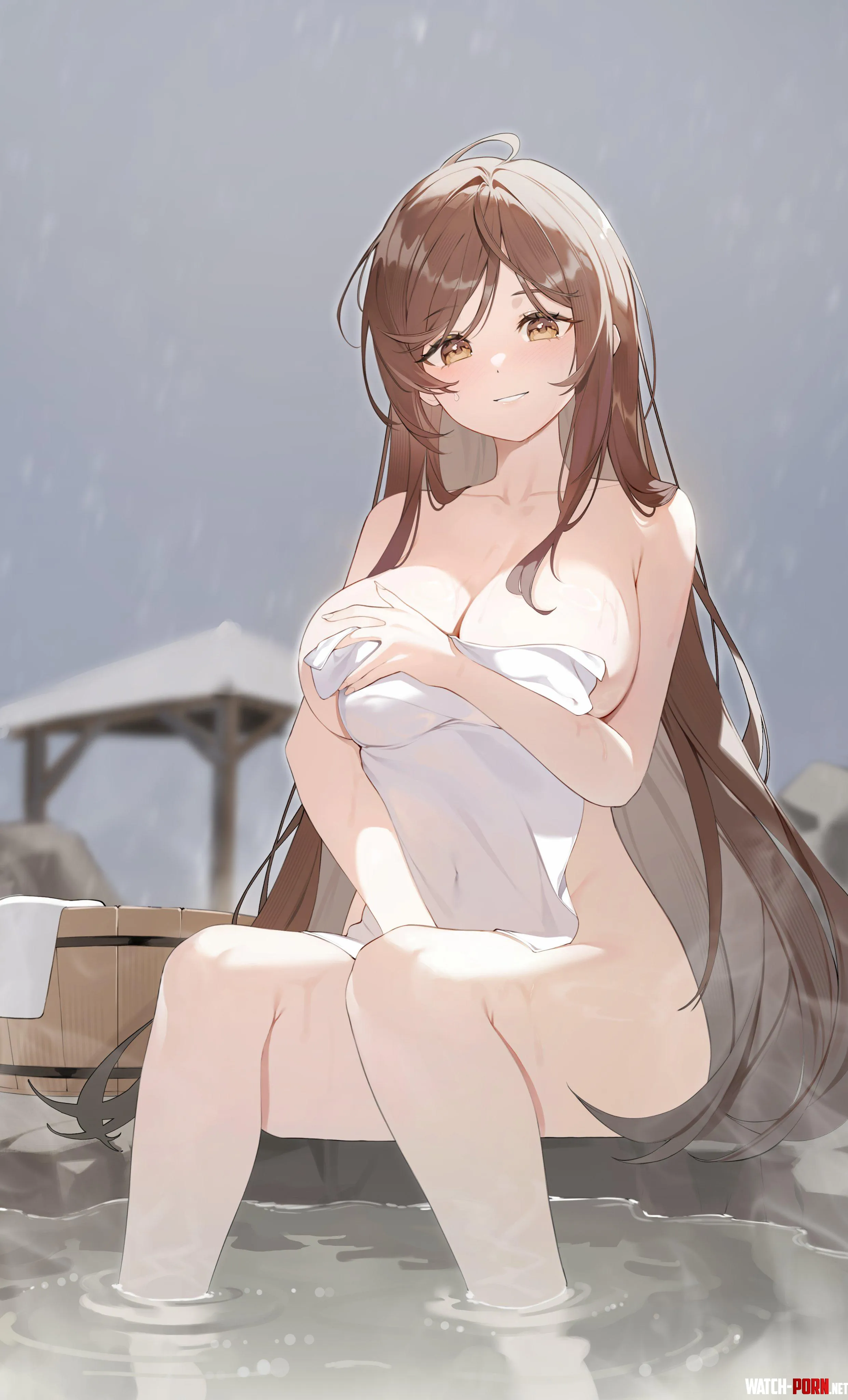 Beauty at an onsen Artists OC by marxsander2016