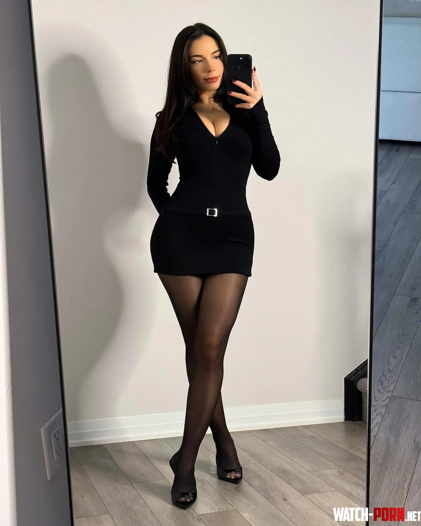 Hows a tight black dress   by MinaVie