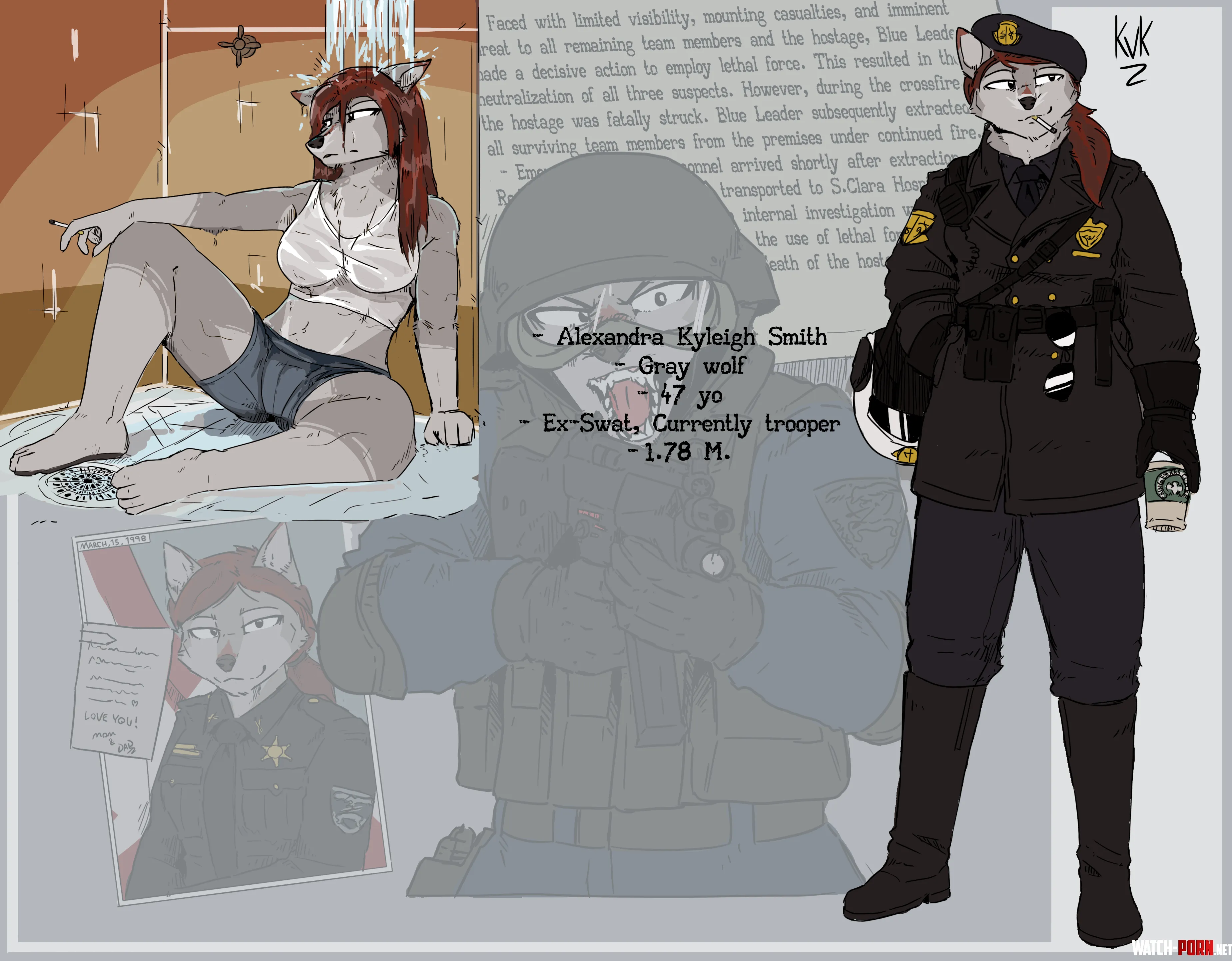 Police gal by Majestic_Bathroom324