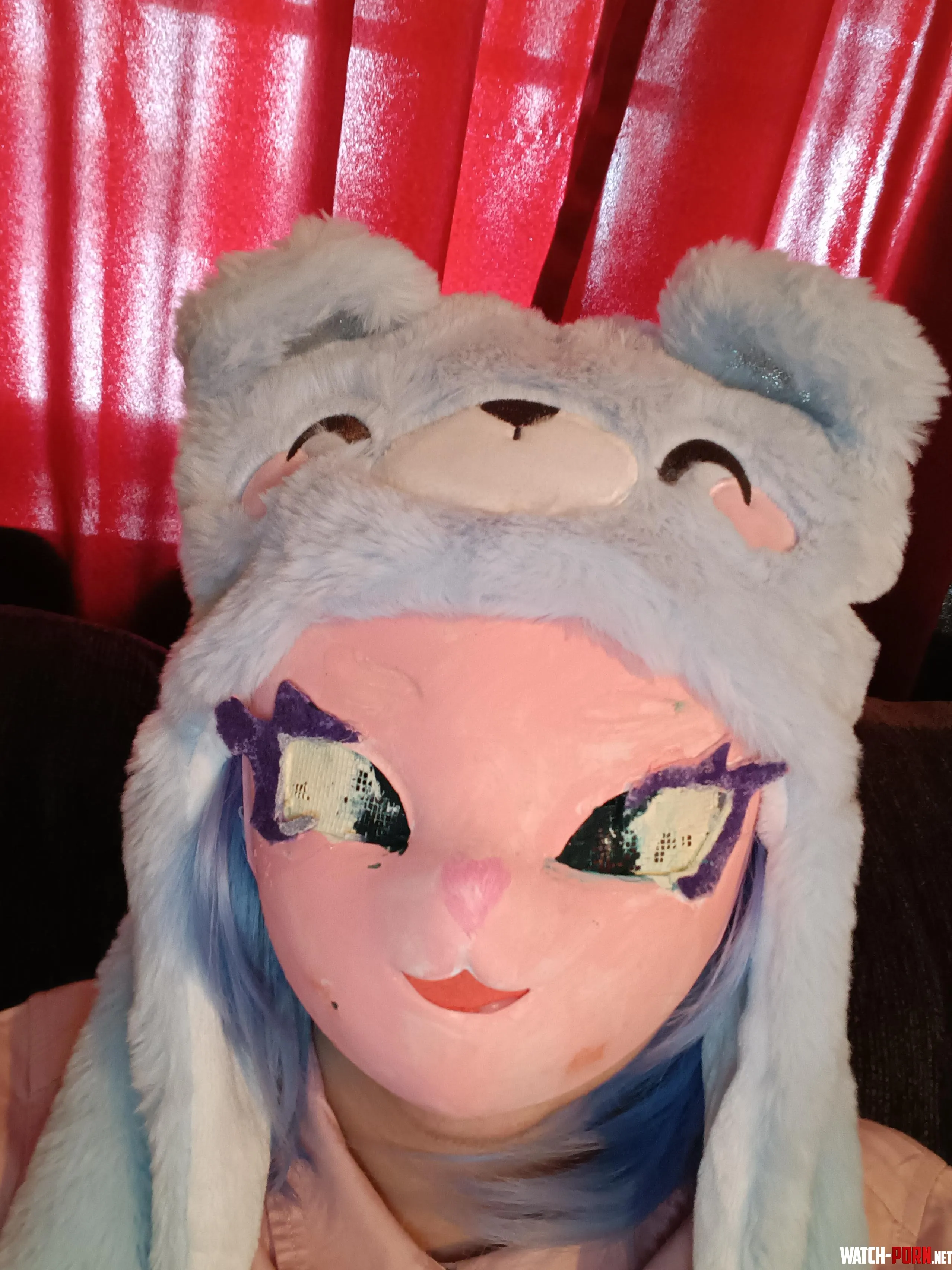 Made my first kigurumi fursuit head any tips by Ok_Consideration481