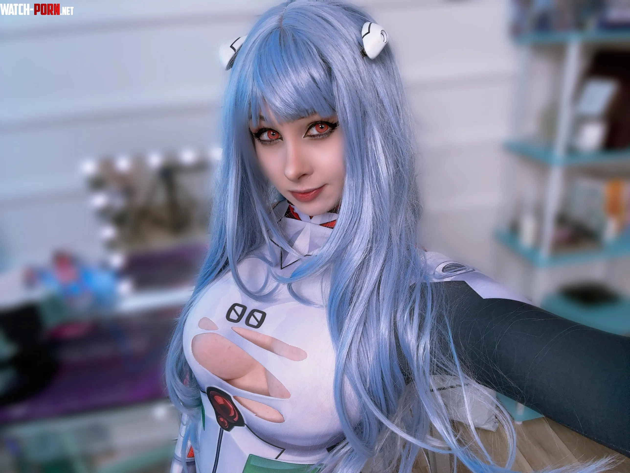 Rei Ayanami by Cami chan  by Lucinamizu