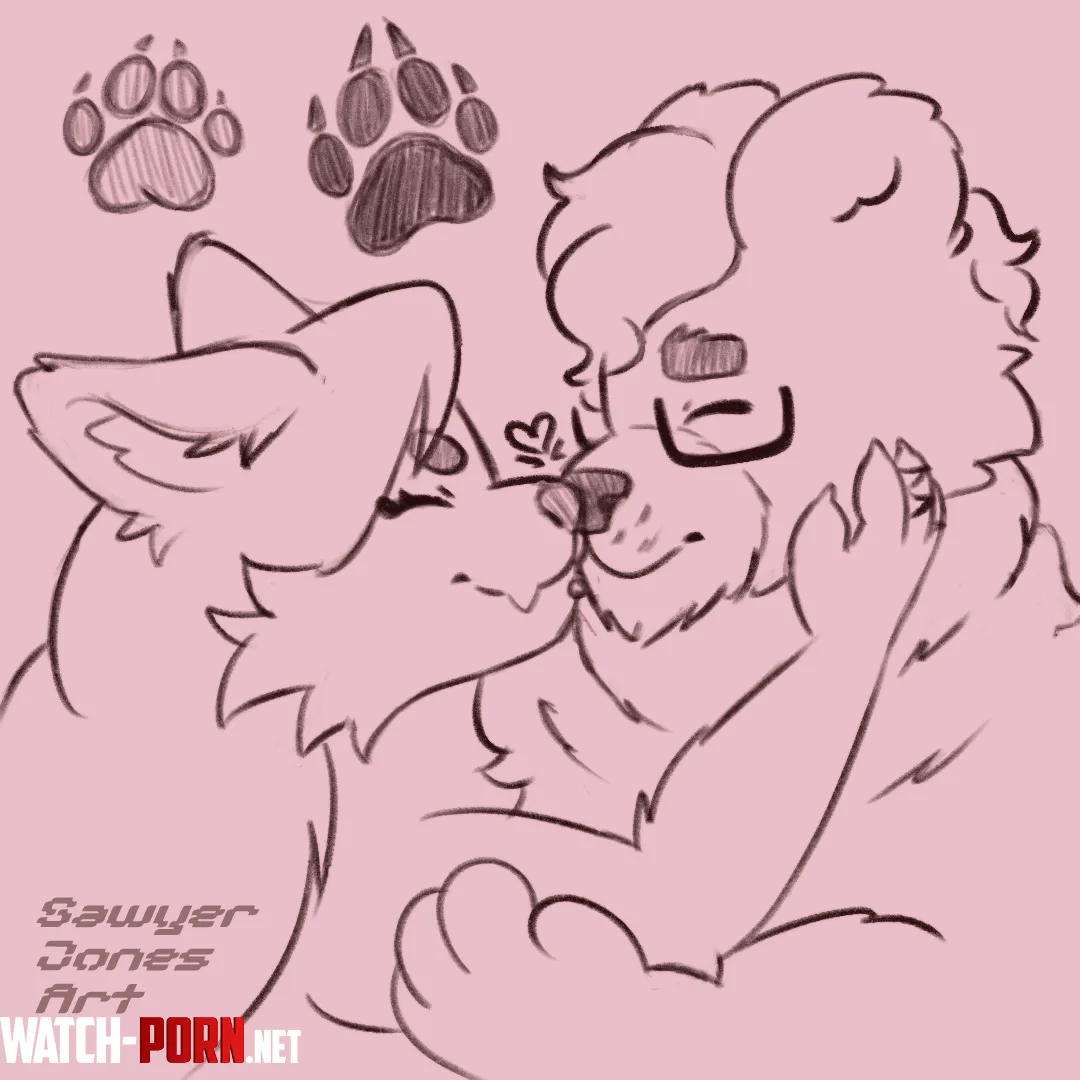 Warm up sketch for Valentines season  by SawyerJonesArt