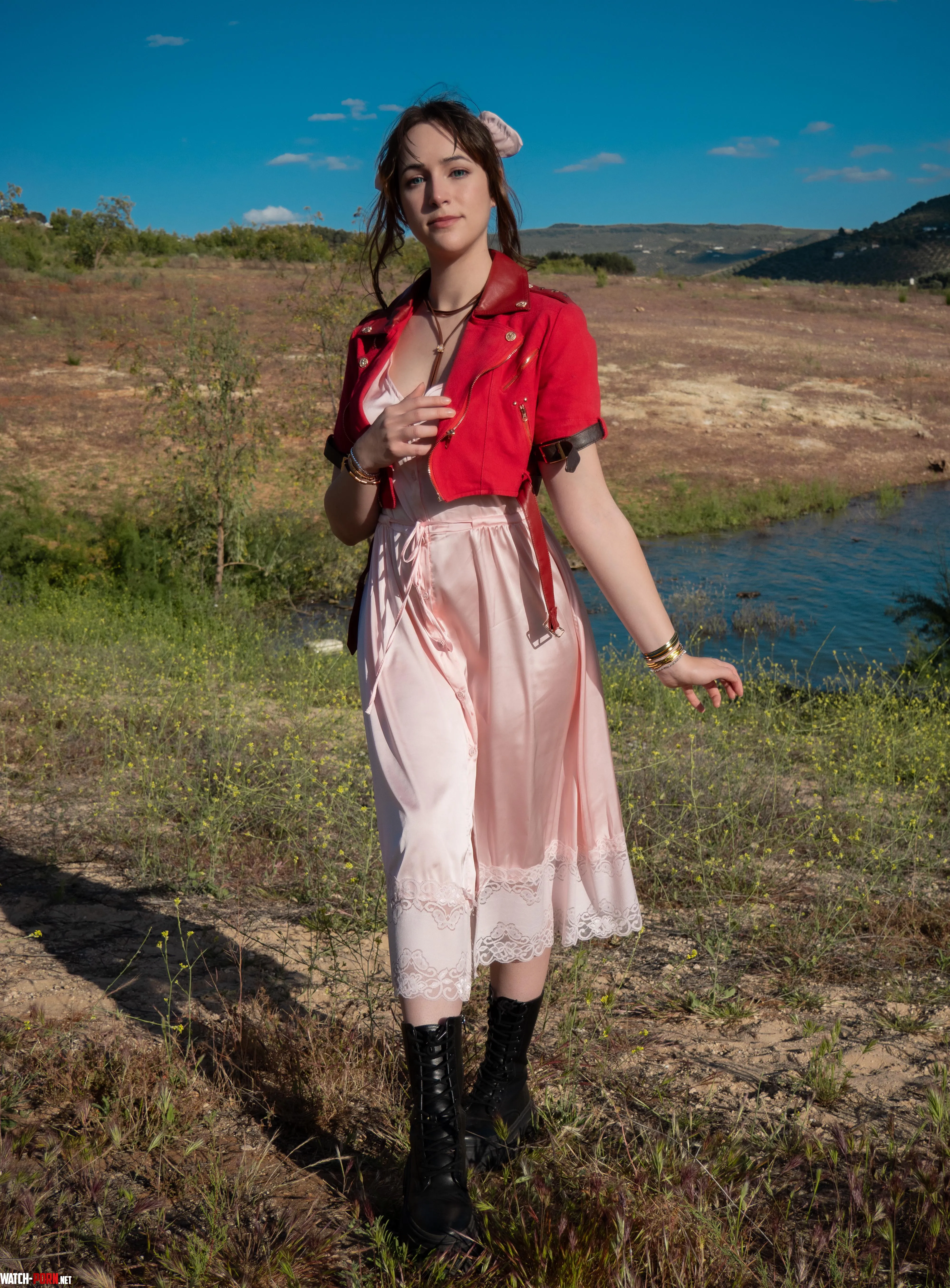 Aerith by Milashiroki by Milashiroki-cos