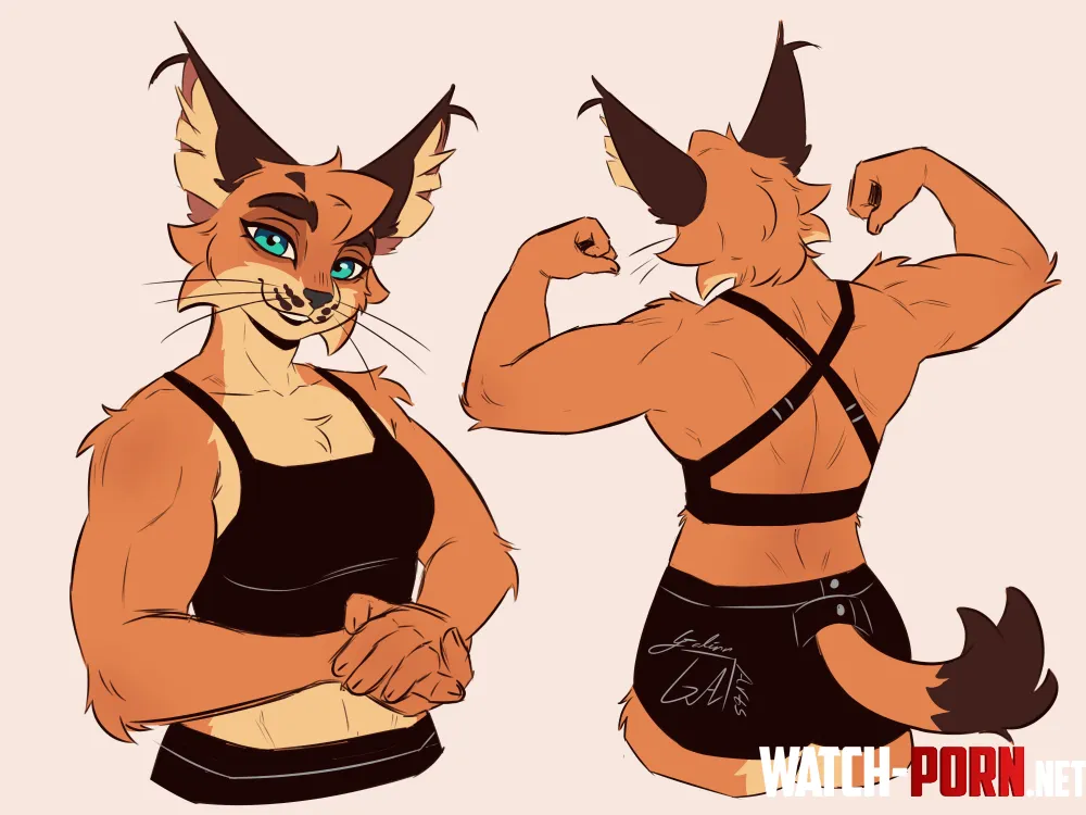 Muscles   Art by me  by Galinn-Arts