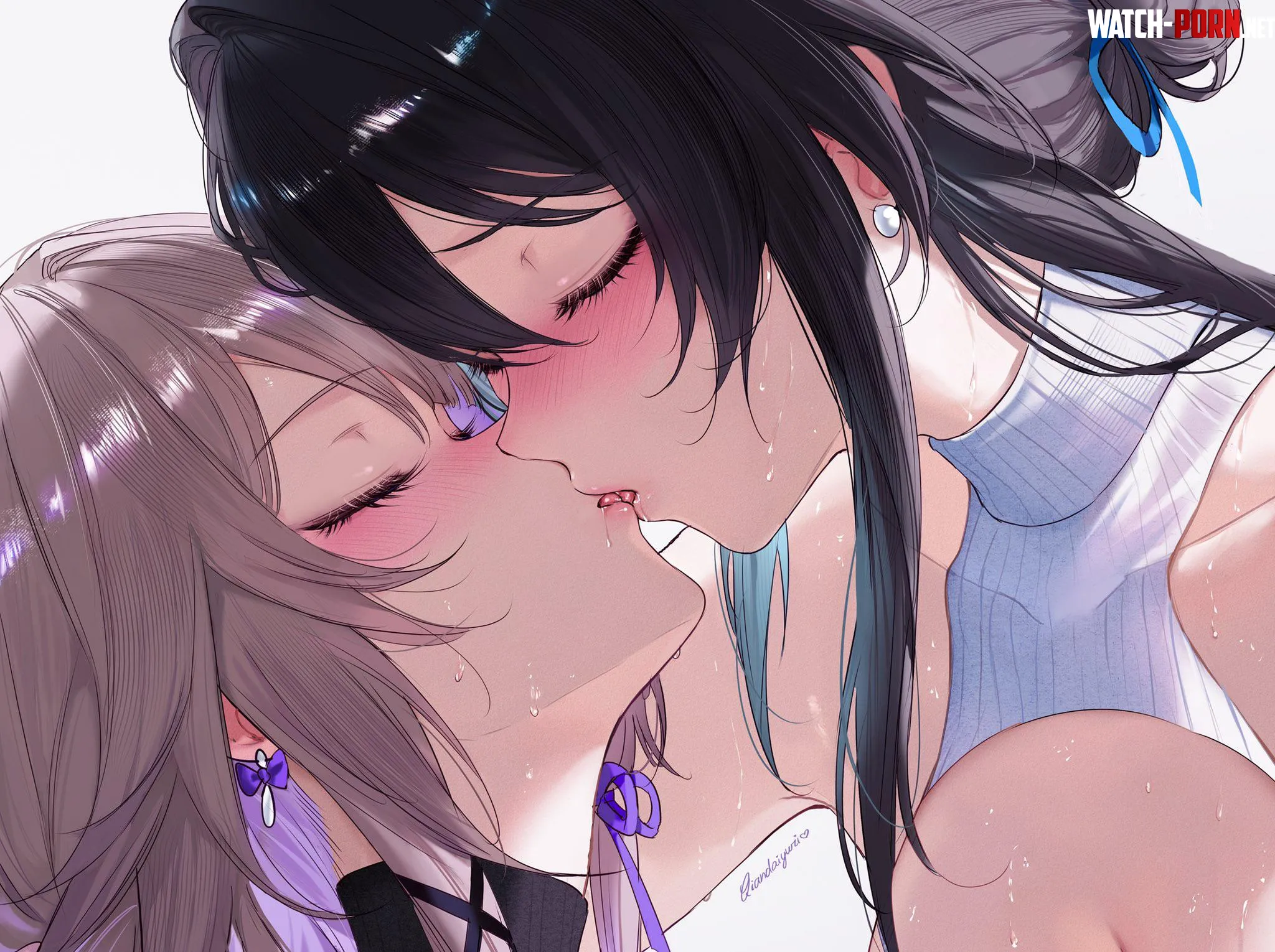 Tongue kiss Honkai Star rail by Silent_Steak_9540