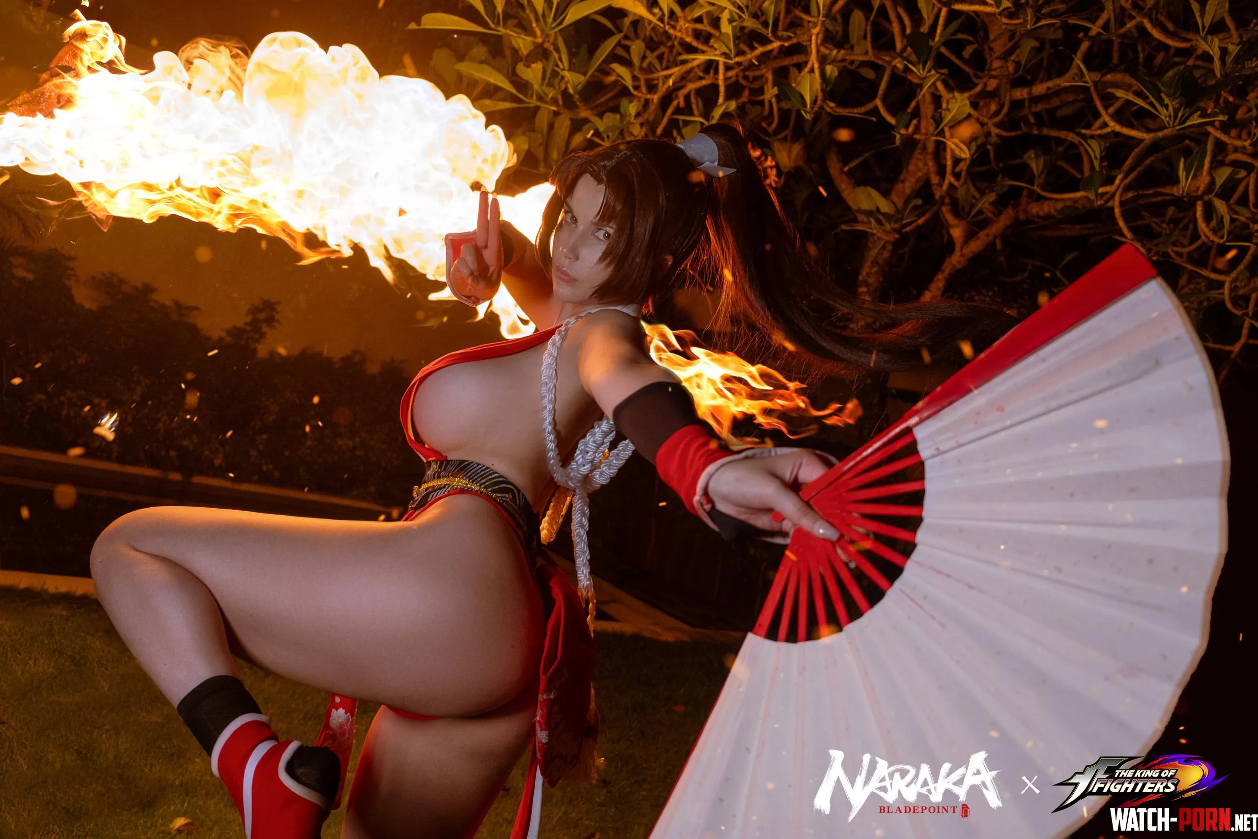 Mai Shiranui from Naraka Bladepoint x The King of Fighters by OICHI  by OICHI_12