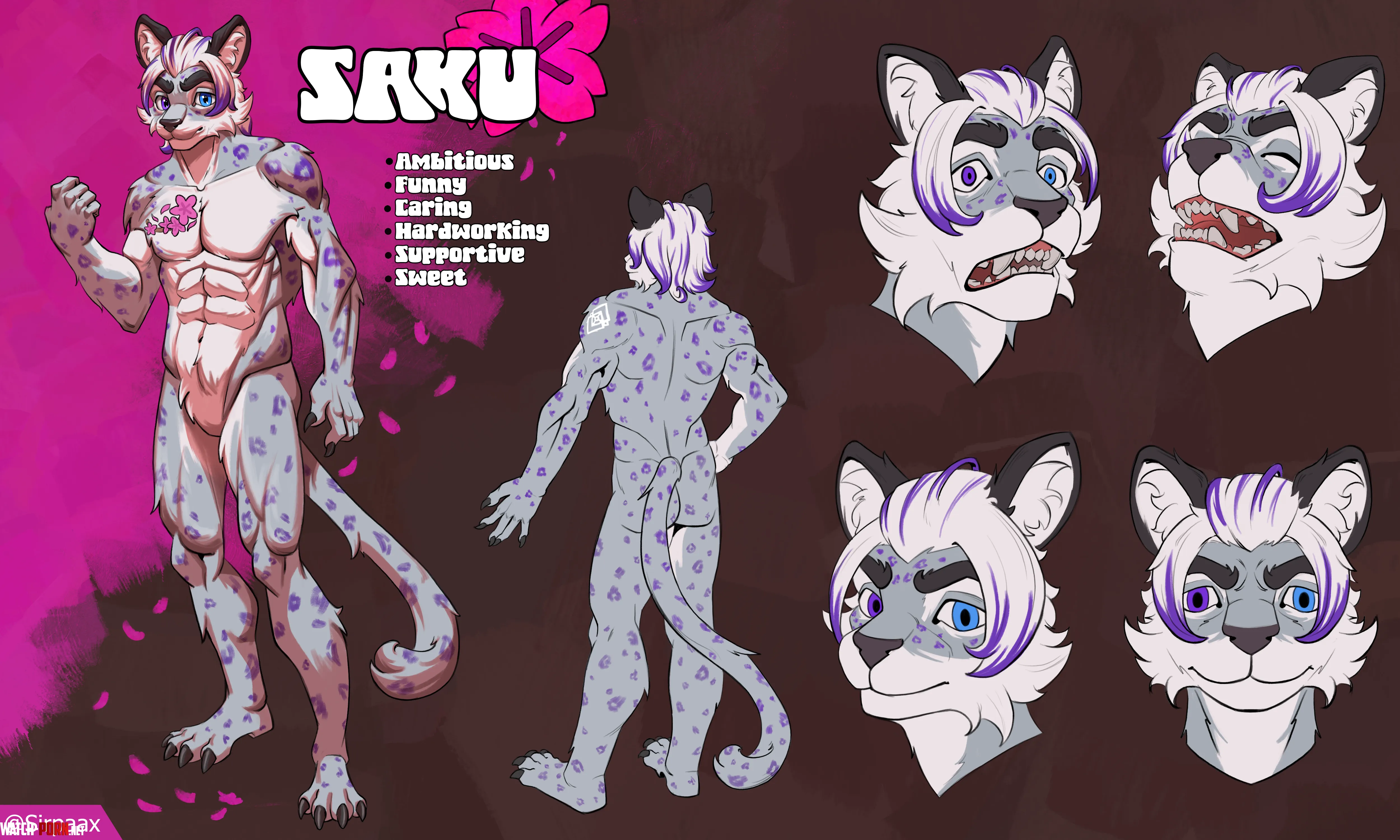 Loved designing Saku would like me to design you sona too art by me by Sirpaax