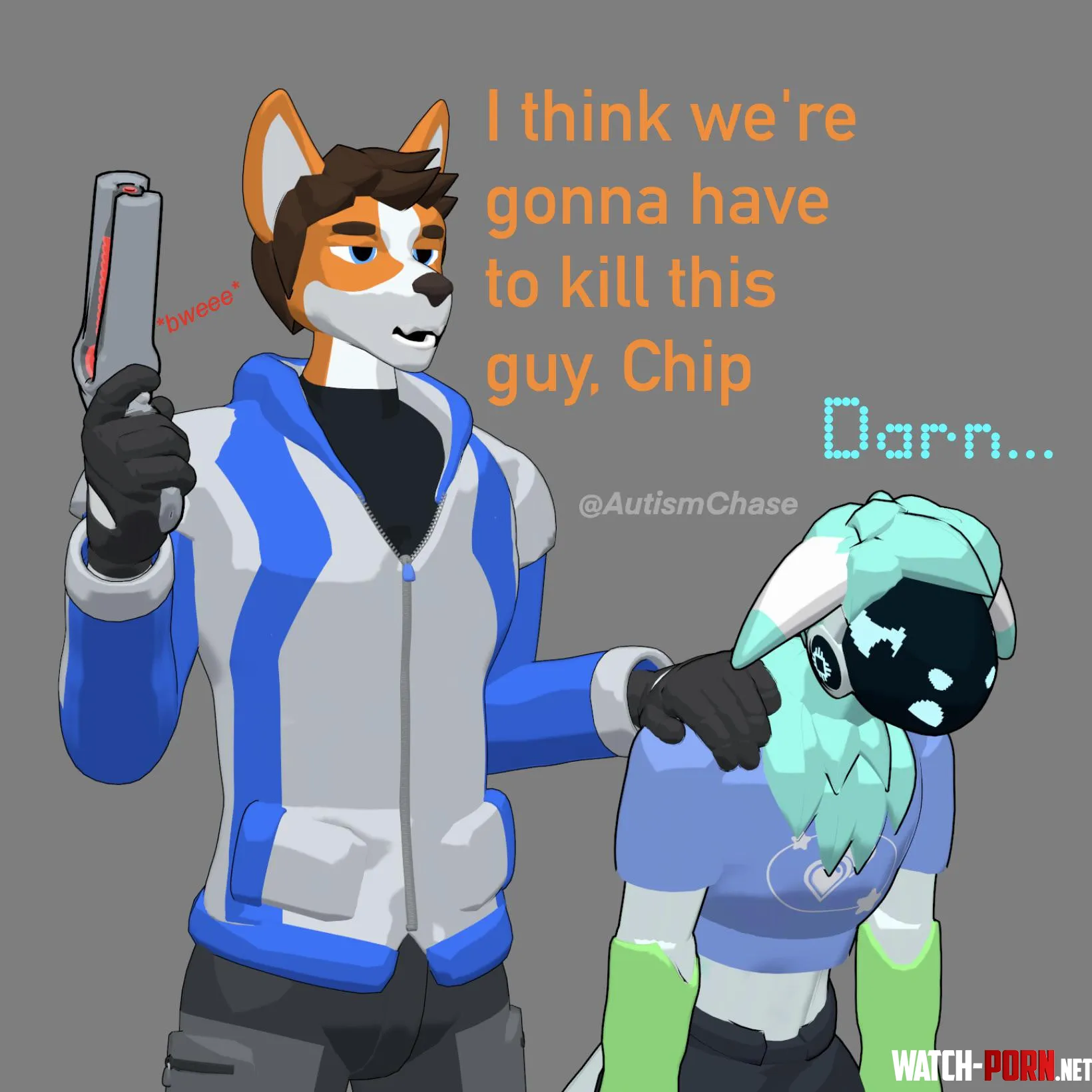 Ik the meme is dead idc art n ocs by me by Chase_Has_Autism