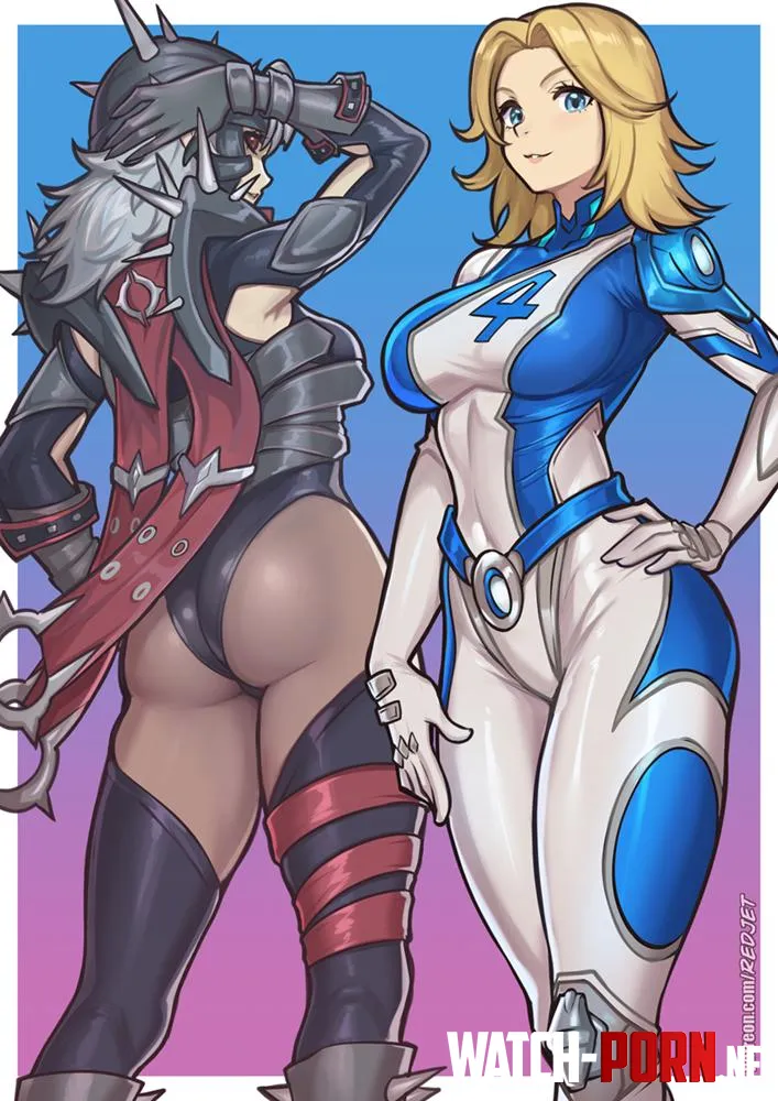 Malice Sue Storm  Good Invisible Woman or Bad ass evil Malice Redjet Marvel by gifsundgirls