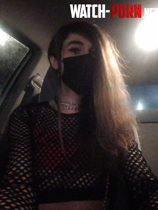 Goth girl in ur passenger seat  where are u taking me  by luccakitten